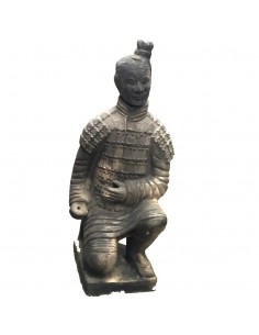 Statue en terre cuite d'un... 2