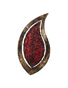 Applique "Muttai" rouge -... 2