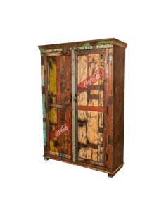 Armoire en bois recyclé "KALYANI "