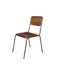 Chaise en bois recyclé"CHETAN" 2