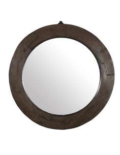 Miroir rond avec cadre en...