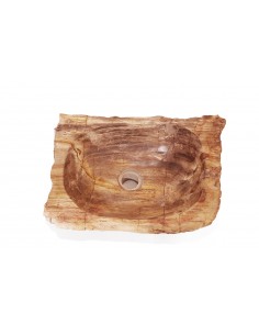 Vasque en bois fossilisé - 1 2