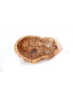 Vasque en bois fossilisé - 2 2