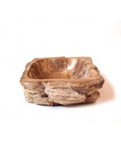 Vasque en bois fossilisé - 3