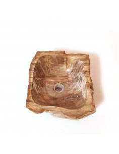 Vasque en bois fossilisé - 3 2