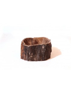 Vasque en bois fossilisé - 4 2
