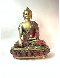 Statue en bronze et...