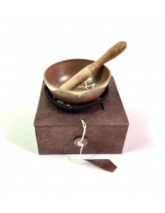 Coffret bol chantant tibétain