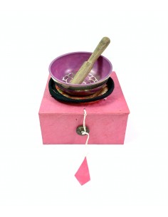Coffret bol chantant tibétain