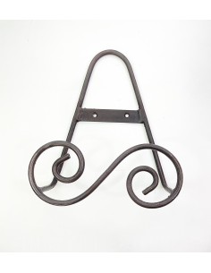 Porte-serviettes en fer forgé