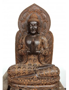 Statue de Bouddha assis...