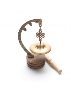 Manjeera avec support en bois