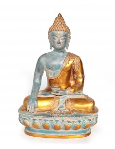 Statue en bronze Buddha...