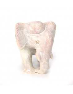 Éléphant soap stone Varanasi 2