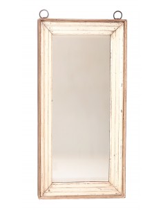 Miroir blanc ancien