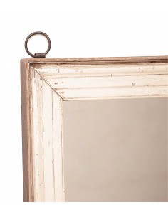 Miroir blanc ancien 2