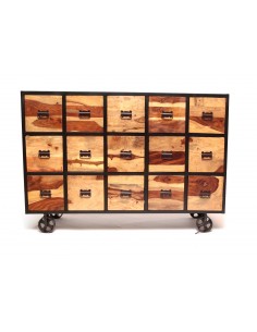 Commode avec roues