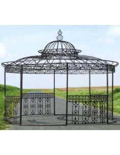 Pergola en métal ronde 2