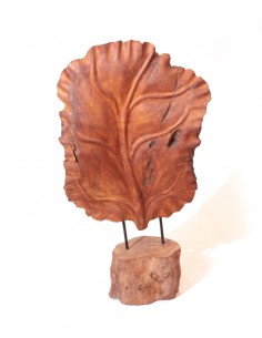 Feuille en teck - naturel