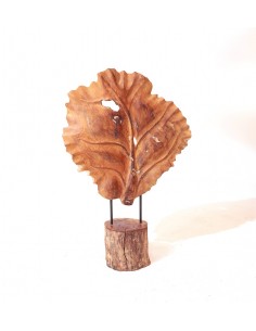 Feuille en teck - naturel