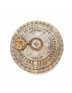 Mandala en bronze