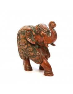 Éléphant en bronze sculpté