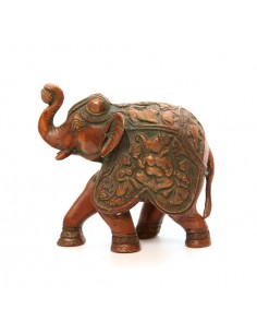 Éléphant en bronze sculpté 2
