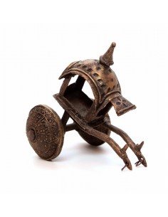 Statuette char ancien
