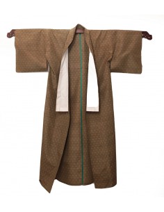 kimono recyclé - Jaune 2