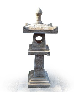 Lanterne chinoise en pierre