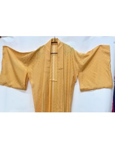 kimono recyclé - Jaune