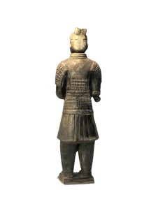 Statue en terre cuite d'un... 2