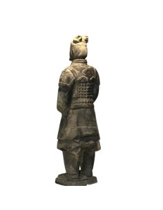 Statue en terre cuite d'un... 2