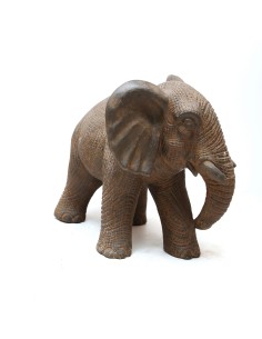 Elephant en pierre - grand