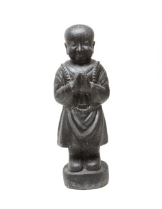 Statue Moine prieur debout