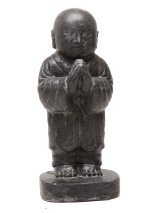 Statue Moine prieur debout