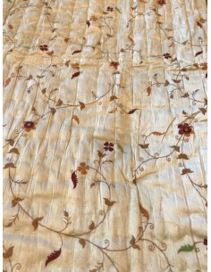 Couvre-Lit duvet "Rajai" Creme