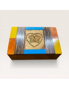 Boîte à thé en bois