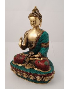 Statue en bronze et...