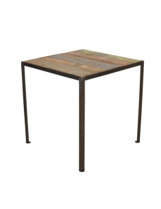 Table carré en bois recyclé...