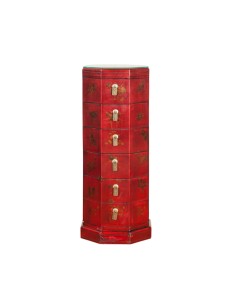 Commode hexagonale en cuir... 2